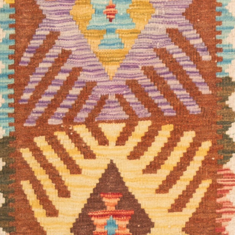 Alfombra Kelim - Splash - 125 x 80 cm - multicolor