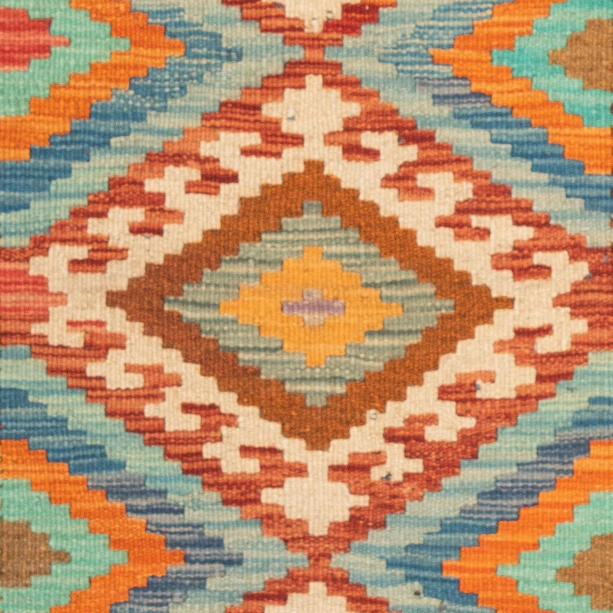 Alfombra Kelim - Splash - 125 x 80 cm - multicolor