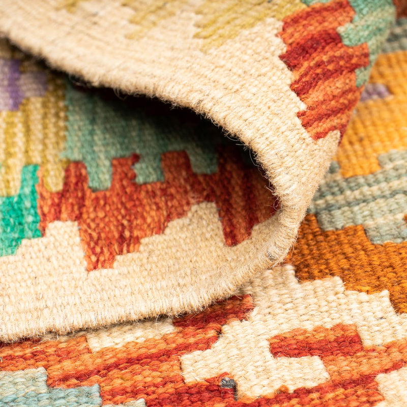 Alfombra Kelim - Splash - 125 x 80 cm - multicolor