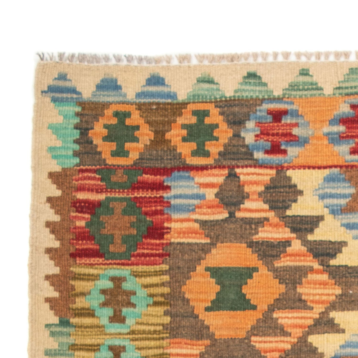 Alfombra Kelim - Splash - 125 x 80 cm - multicolor