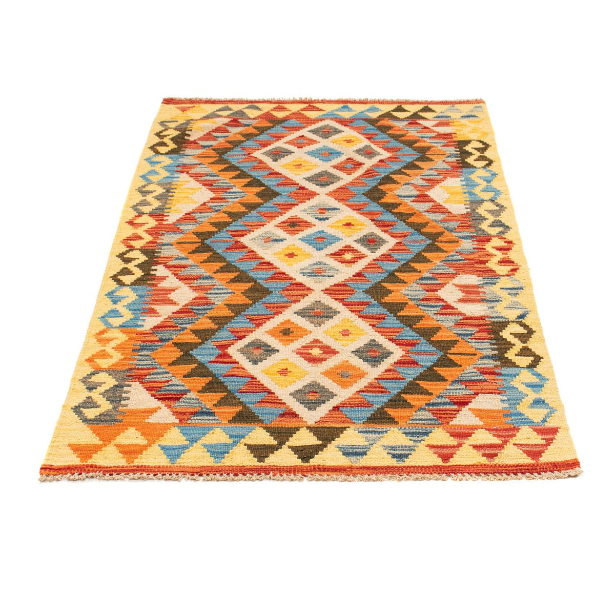Alfombra Kelim - Splash - 125 x 80 cm - multicolor