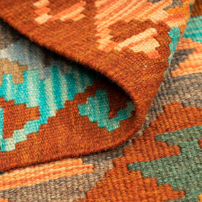 Alfombra Kelim - Splash - 125 x 80 cm - multicolor