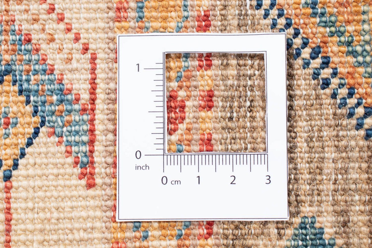 Alfombra de pasillo Alfombra Ziegler - Kazak - 249 x 73 cm - marrón claro