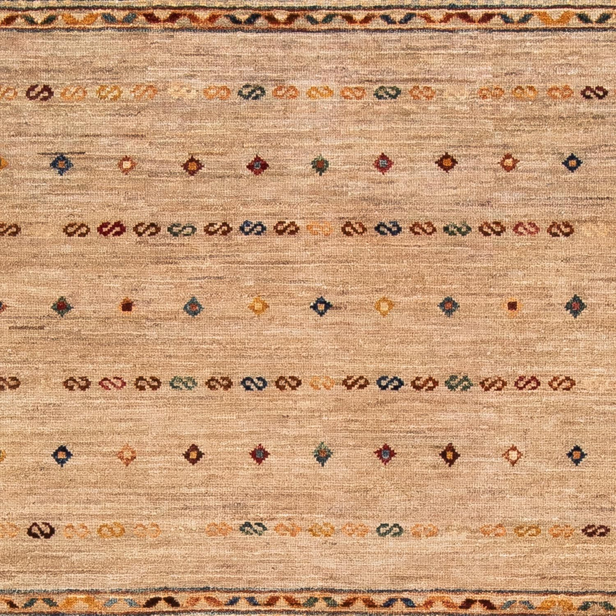 Alfombra Ziegler - 191 x 123 cm - marrón claro