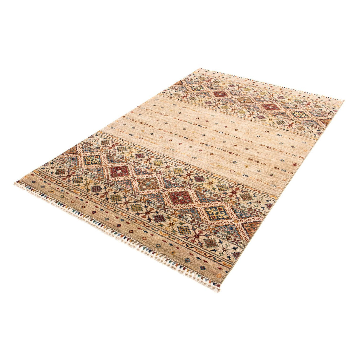 Alfombra Ziegler - 191 x 123 cm - marrón claro