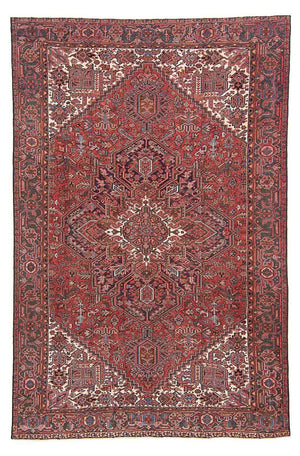 Alfombra persa - Nómada - 330 x 253 cm - rojo claro