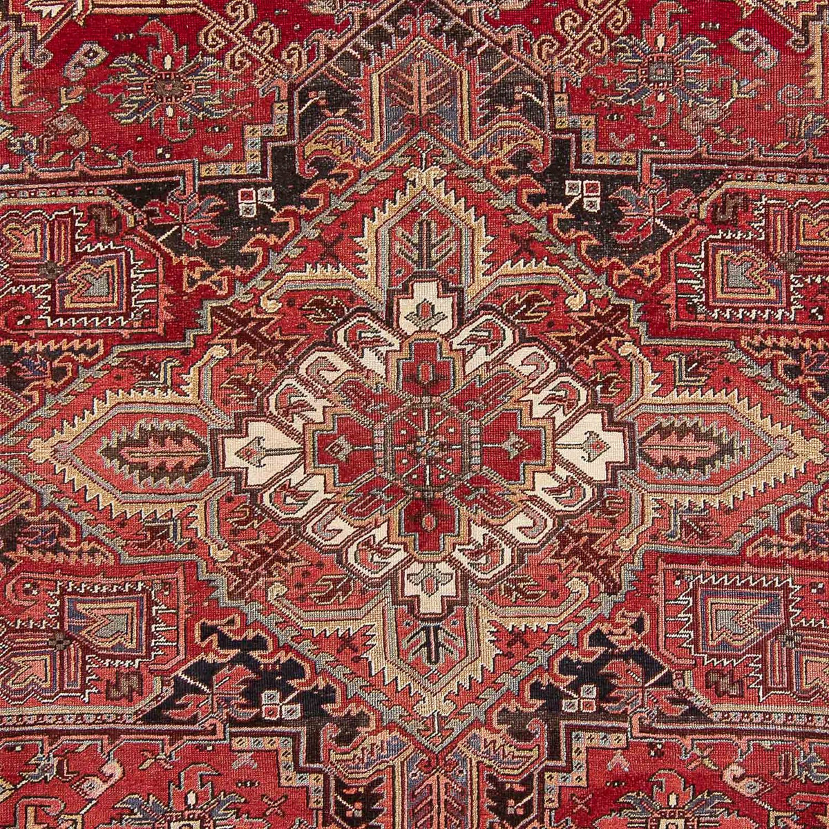 Alfombra persa - Nómada - 404 x 313 cm - rojo claro