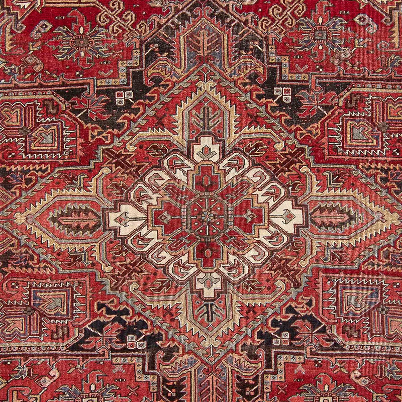Alfombra persa - Nómada - 404 x 313 cm - rojo claro