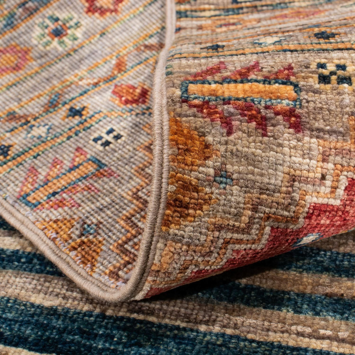 Alfombra de pasillo Alfombra Ziegler - 396 x 79 cm - multicolor