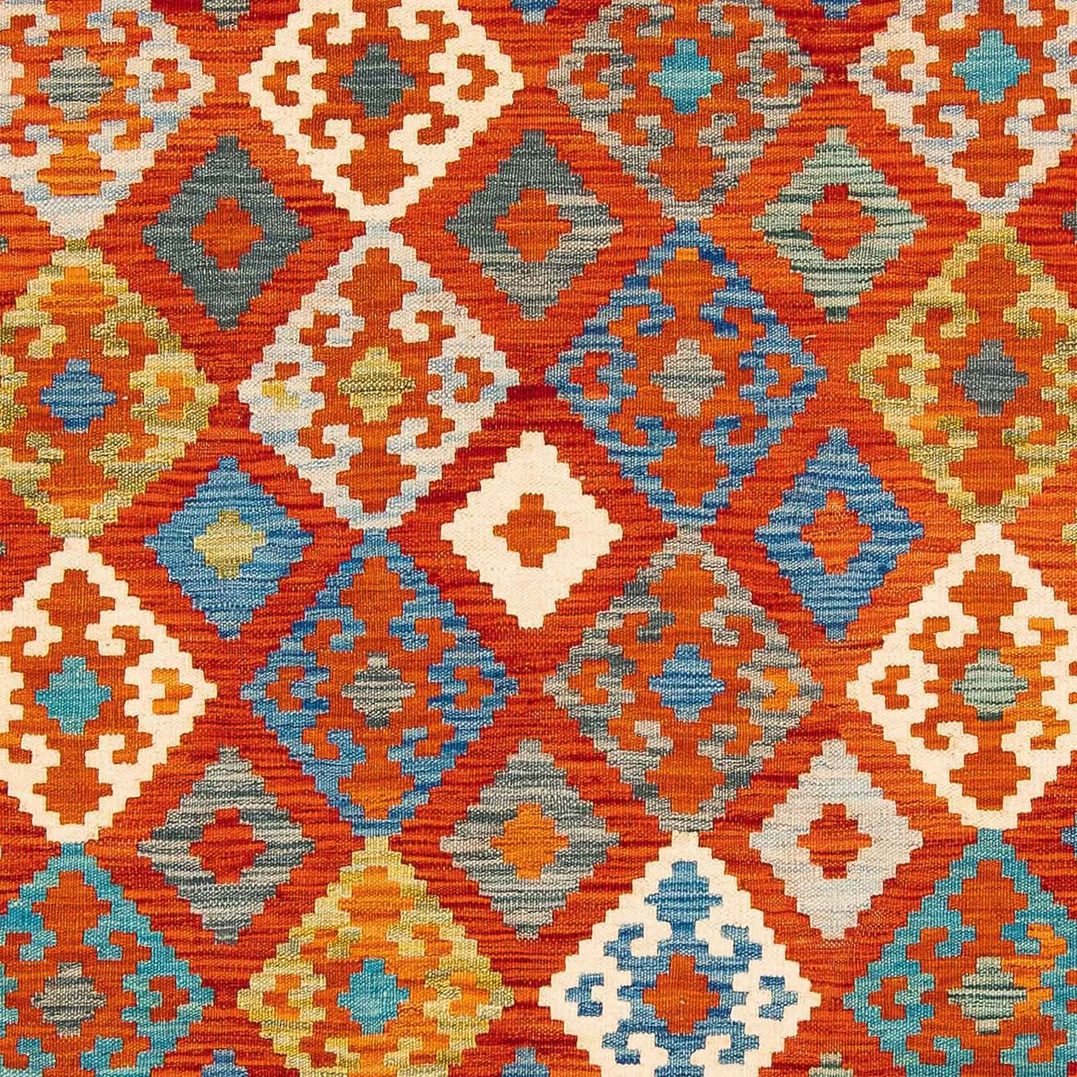 Alfombra Kelim - Splash - 226 x 170 cm - multicolor