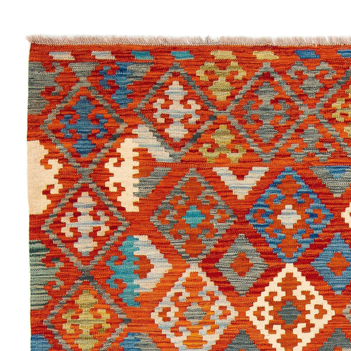 Alfombra Kelim - Splash - 226 x 170 cm - multicolor