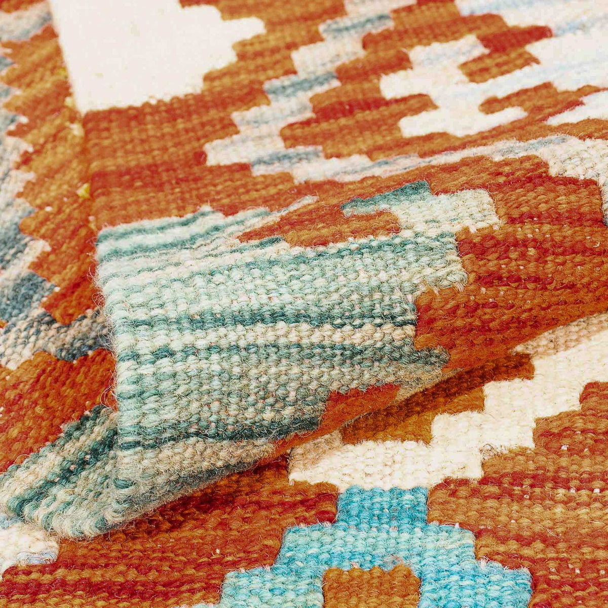 Alfombra Kelim - Splash - 226 x 170 cm - multicolor