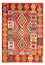 Alfombra Kelim - Splash - 236 x 170 cm - multicolor