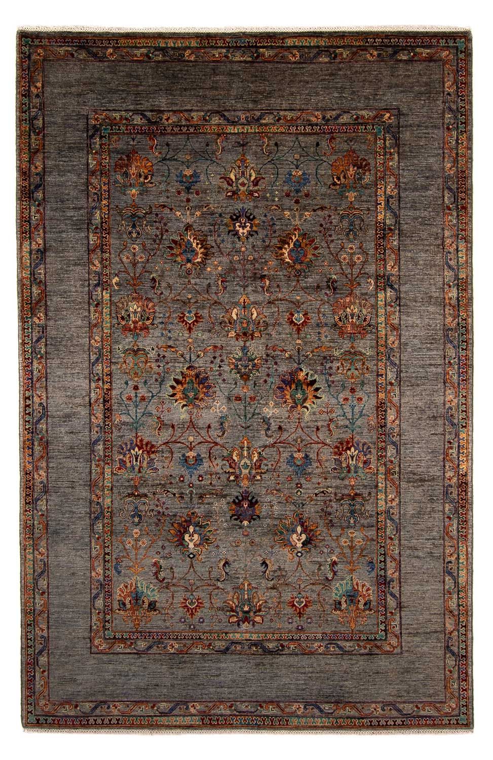 Alfombra Ziegler - 299 x 203 cm - marrón oscuro