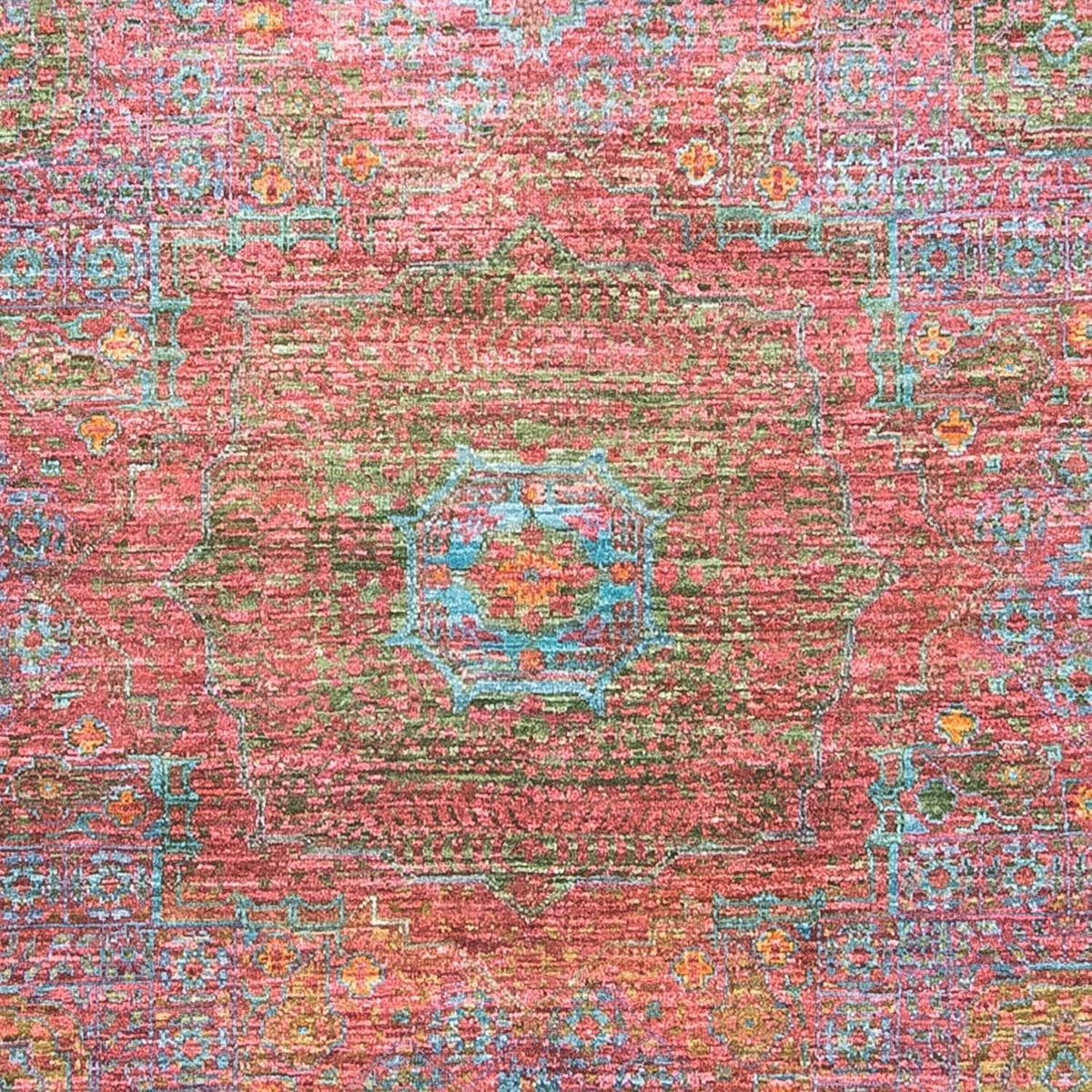 Alfombra Ziegler - 240 x 176 cm - rojo claro