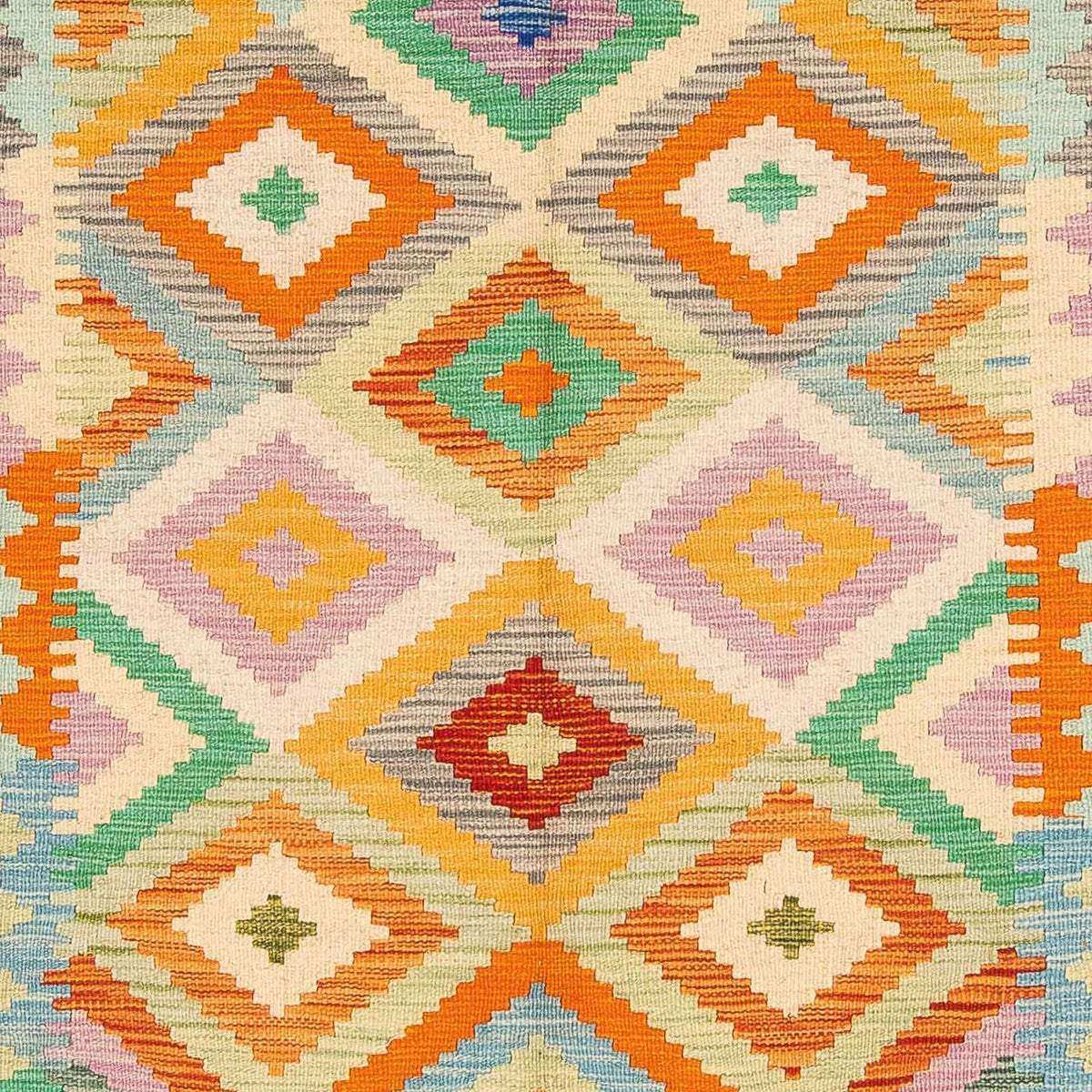 Alfombra Kelim - Splash - 250 x 169 cm - multicolor