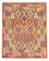 Alfombra Kelim - Splash - 195 x 155 cm - multicolor