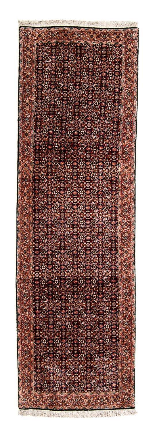 Alfombra de pasillo Alfombra persa - Bidjar - 296 x 94 cm - marrón