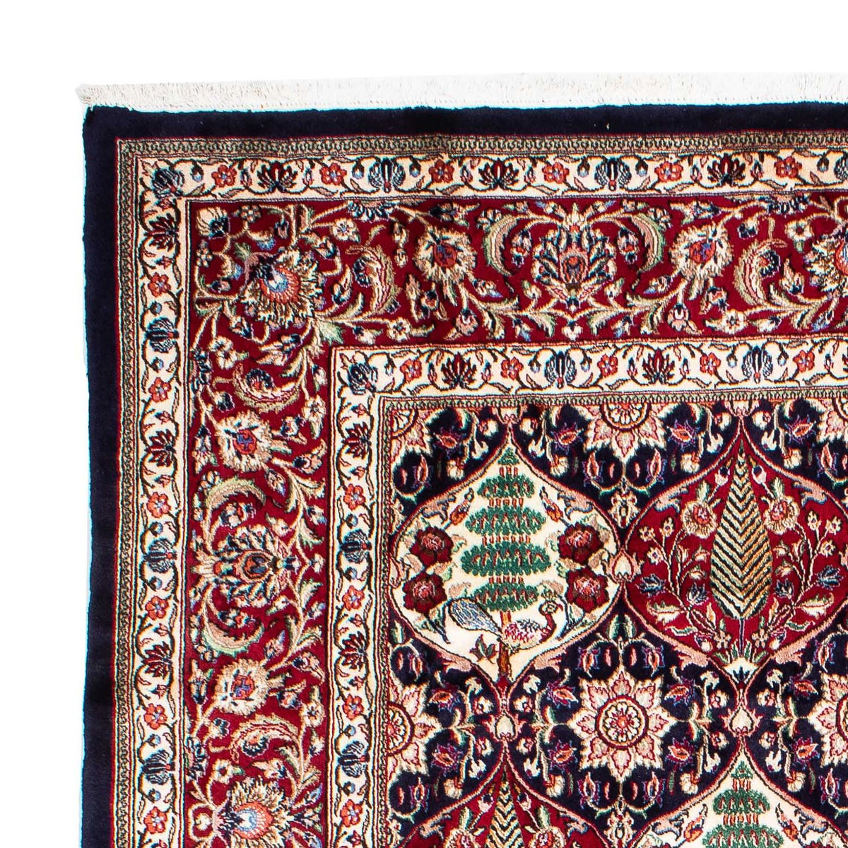 Alfombra persa - Clásica - 297 x 200 cm - azul oscuro