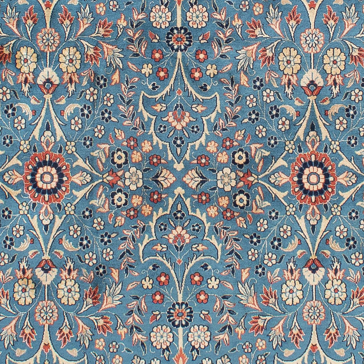 Alfombra persa - Nómada - 307 x 219 cm - azul marino