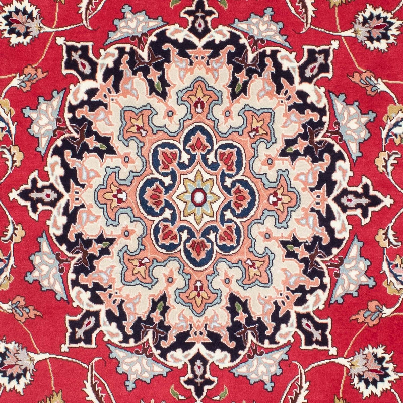 Alfombra persa - Tabriz - 201 x 151 cm - rojo