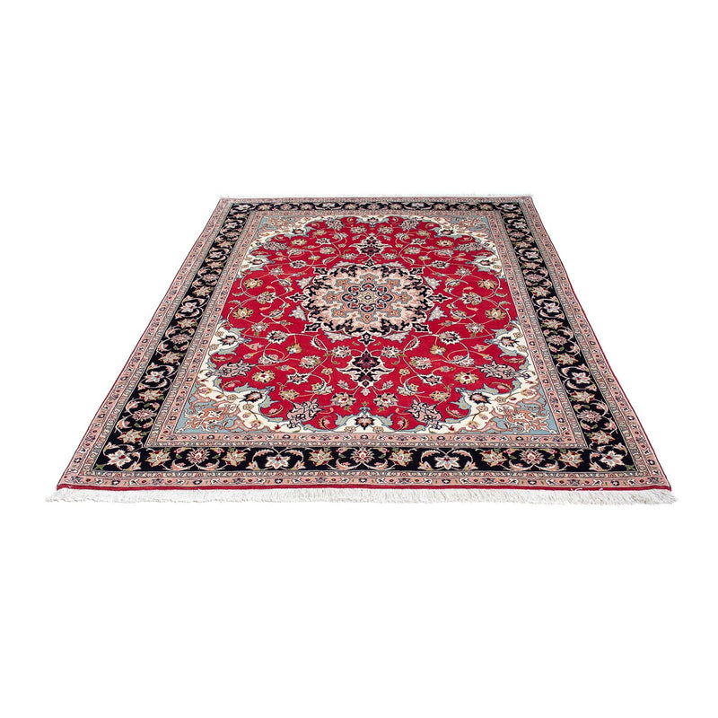 Alfombra persa - Tabriz - 201 x 151 cm - rojo