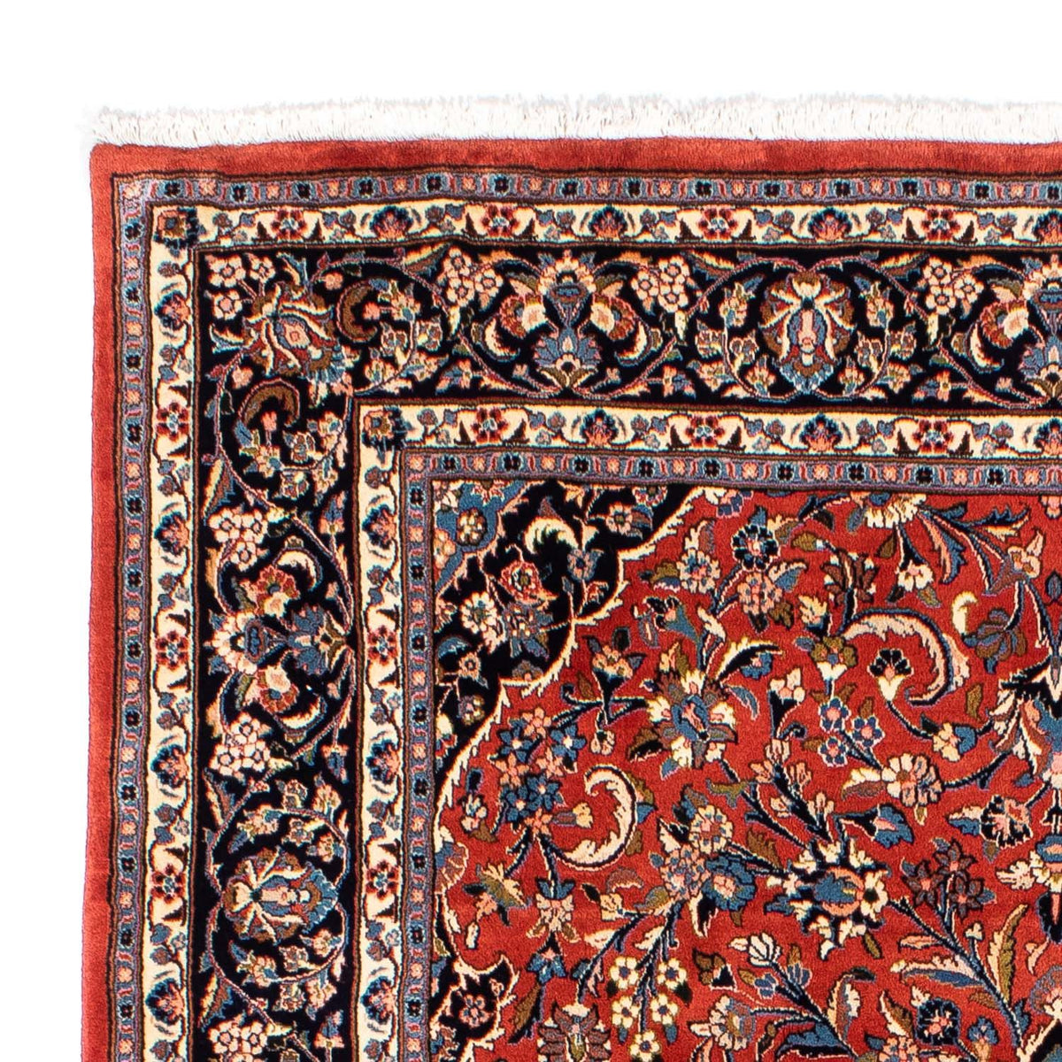 Alfombra persa - Ghom - 300 x 201 cm - rojo