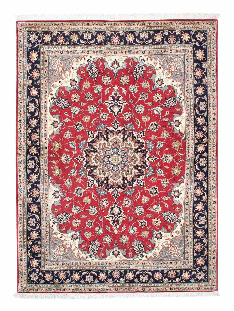 Alfombra persa - Tabriz - 207 x 150 cm - rojo