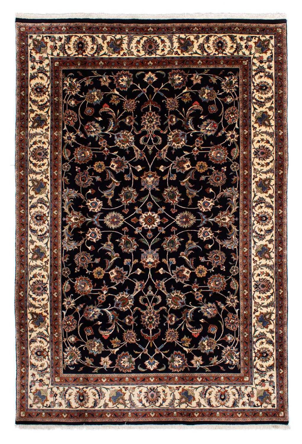 Alfombra persa - Clásica - 290 x 194 cm - azul oscuro