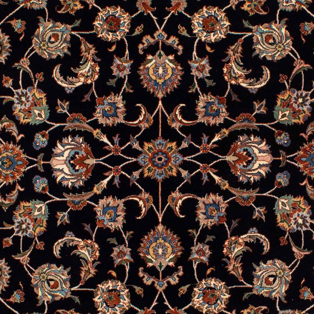 Alfombra persa - Clásica - 286 x 195 cm - azul oscuro