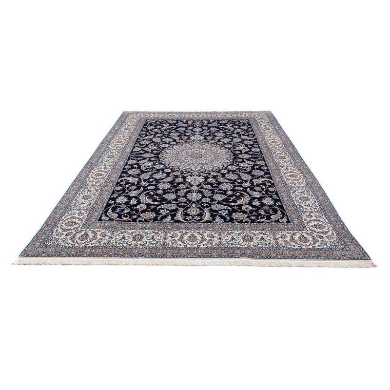 Alfombra Persa - Nain - Prima - 310 x 202 cm - azul oscuro