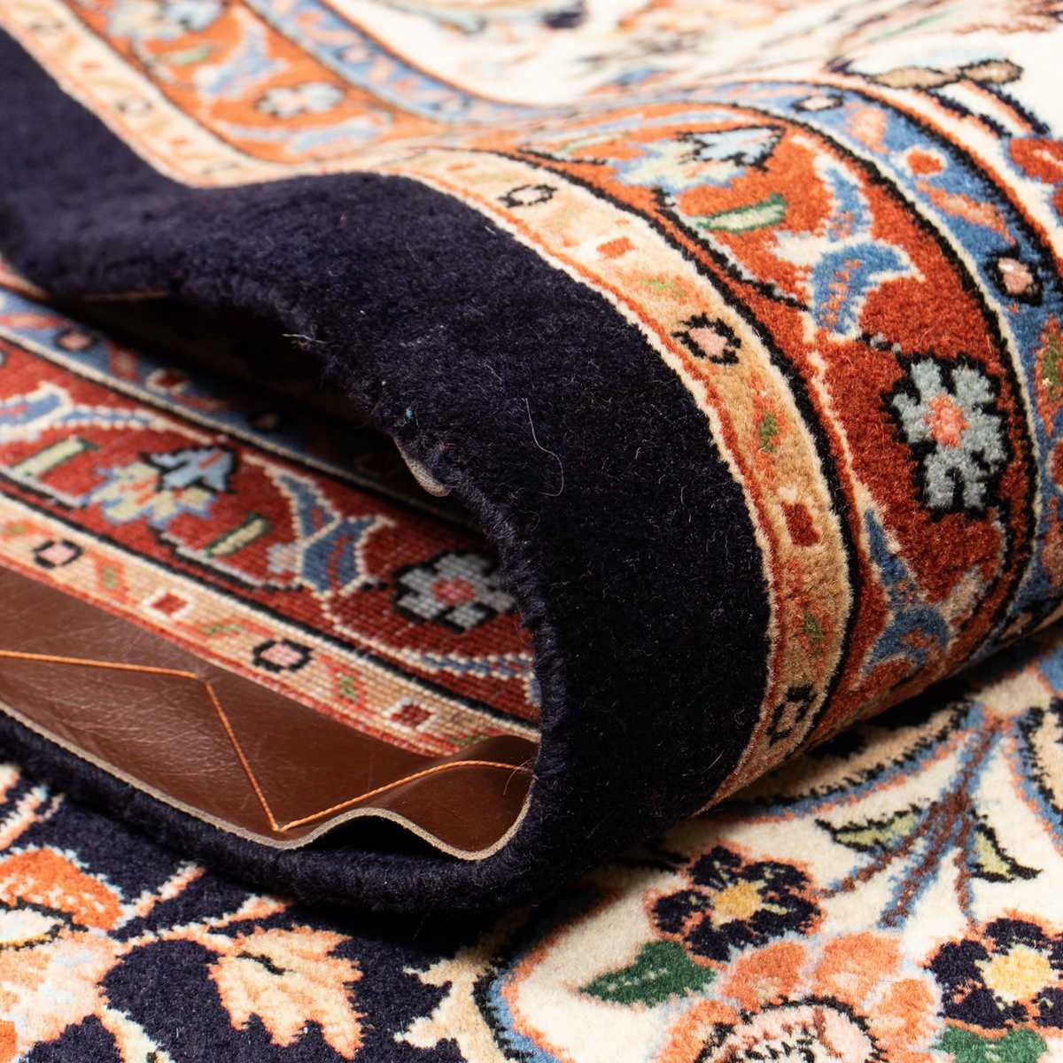 Alfombra persa - Clásica - 282 x 217 cm - azul oscuro