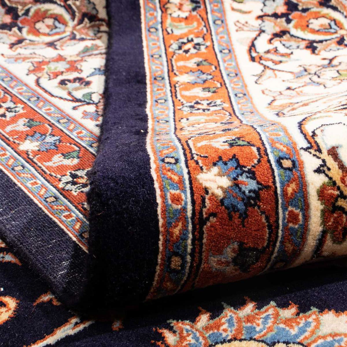 Alfombra persa - Clásica - 286 x 204 cm - azul oscuro