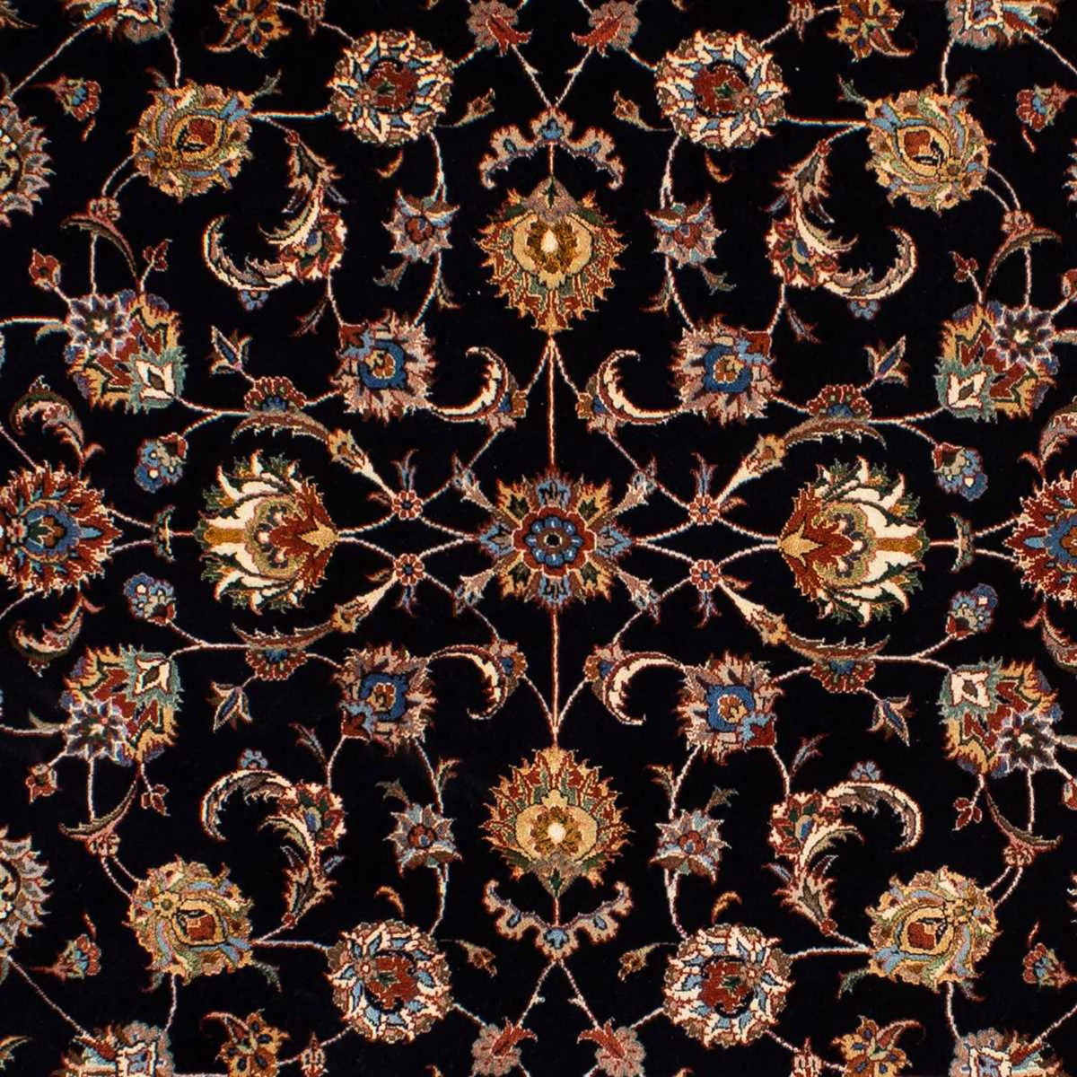 Alfombra persa - Clásica - 286 x 198 cm - azul oscuro