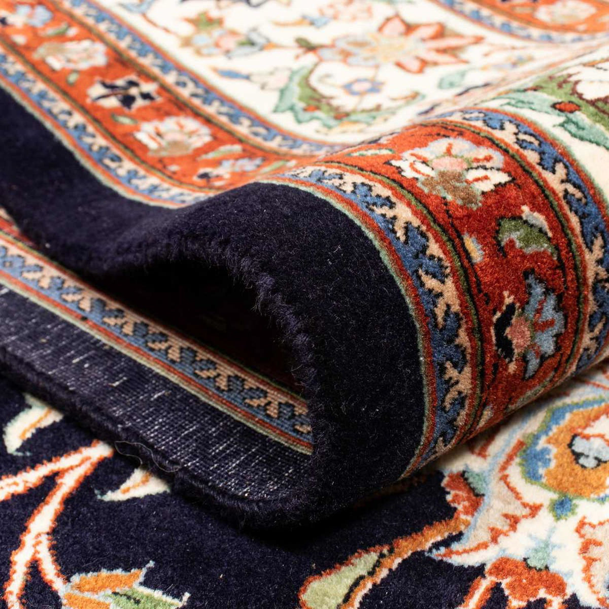 Alfombra persa - Clásica - 280 x 221 cm - azul oscuro