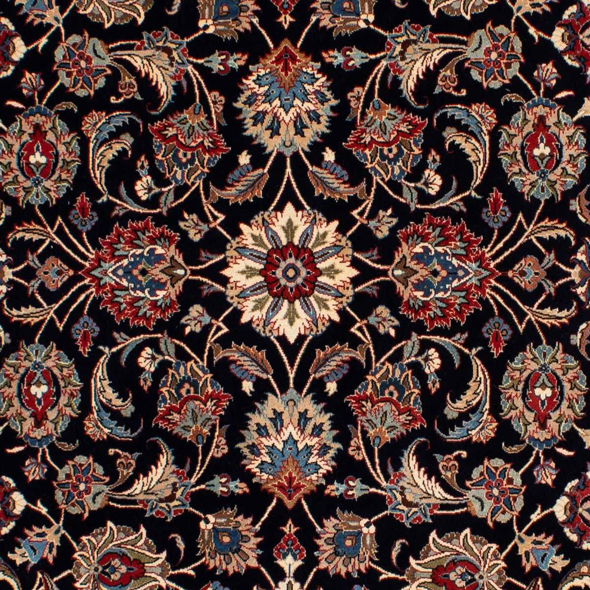 Alfombra persa - Clásica - 292 x 202 cm - azul oscuro