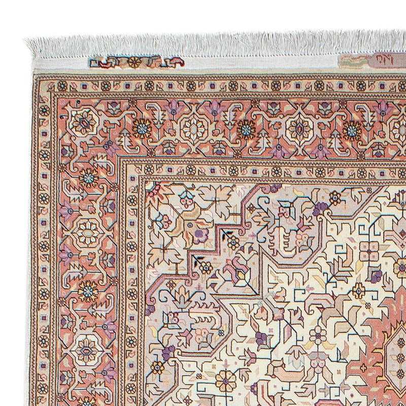 Alfombra Persa - Tabriz - Real - 212 x 151 cm - beige