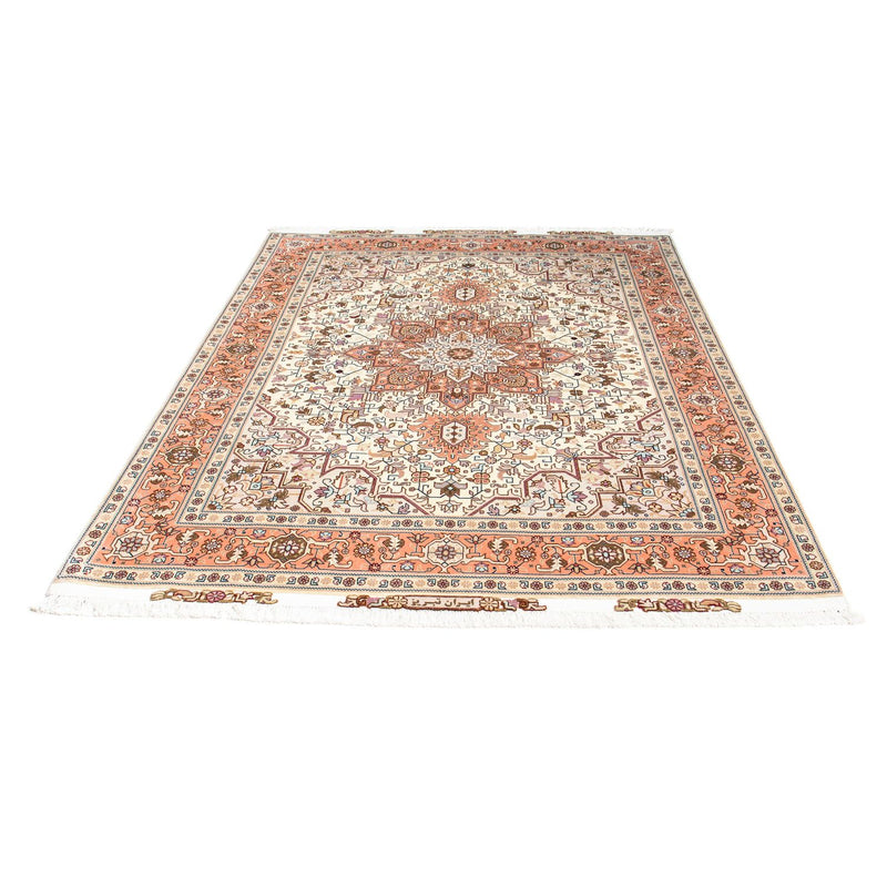 Alfombra Persa - Tabriz - Real - 208 x 156 cm - beige