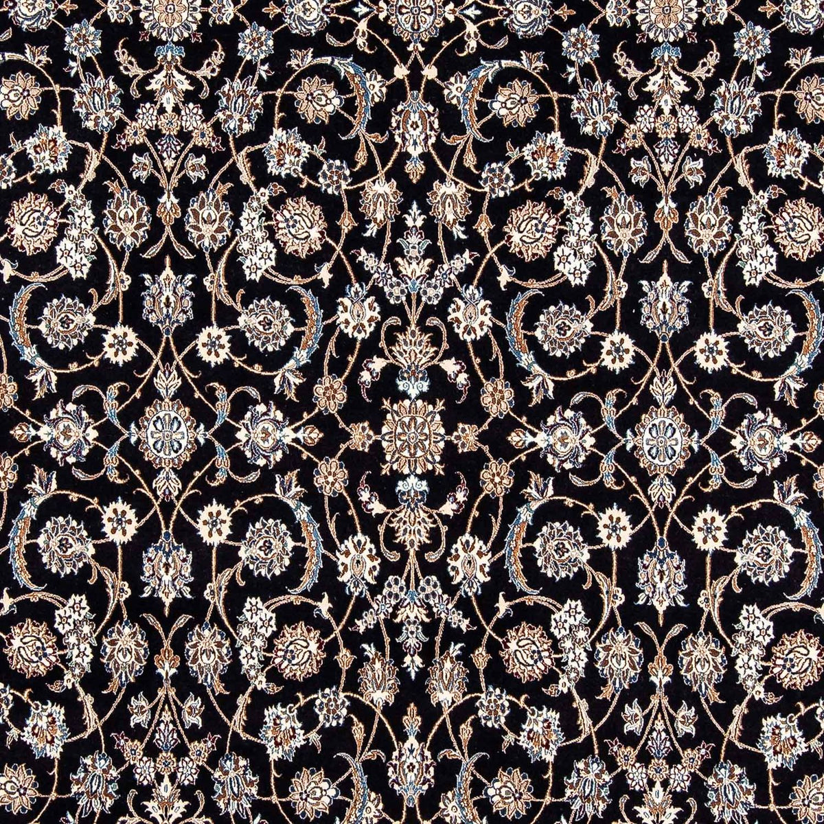 Alfombra Persa - Nain - Prima - 303 x 202 cm - azul oscuro