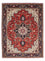 Alfombra Persa - Tabriz - Real - 205 x 152 cm - rojo oscuro