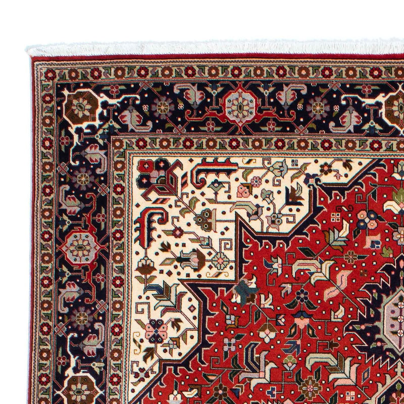 Alfombra Persa - Tabriz - Real - 205 x 152 cm - rojo oscuro