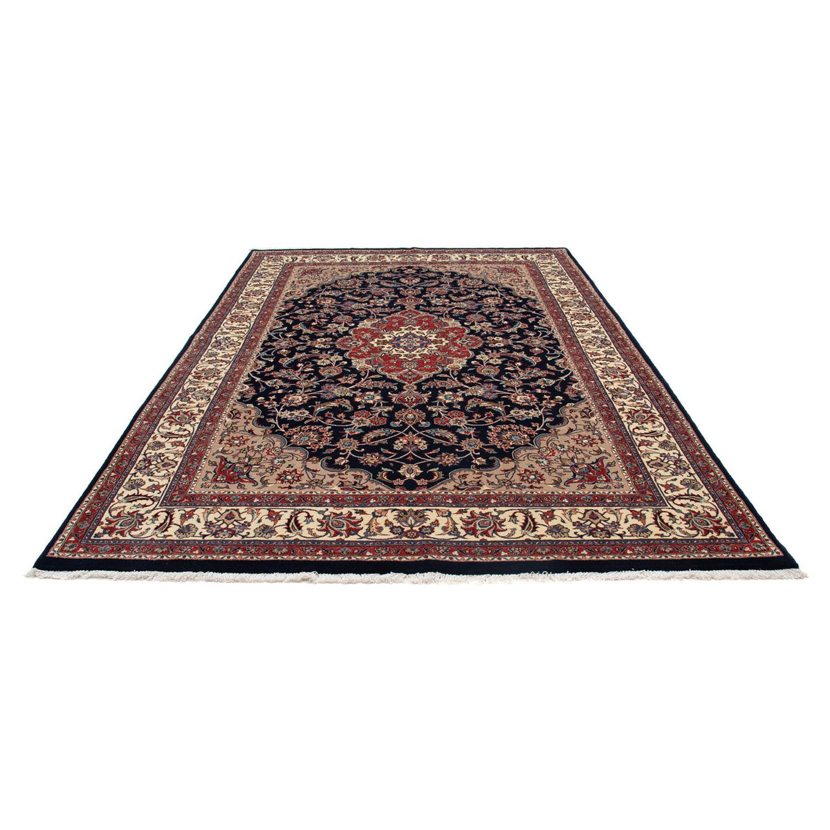 Alfombra persa - Clásica - 294 x 198 cm - negro
