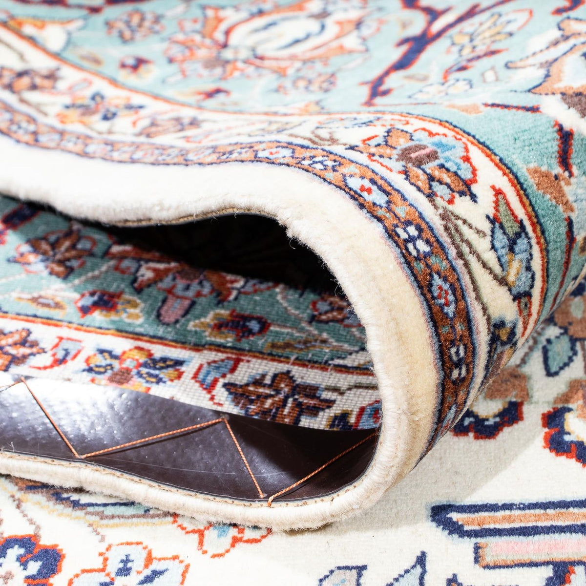 Alfombra persa - Ghom - 258 x 163 cm - beige