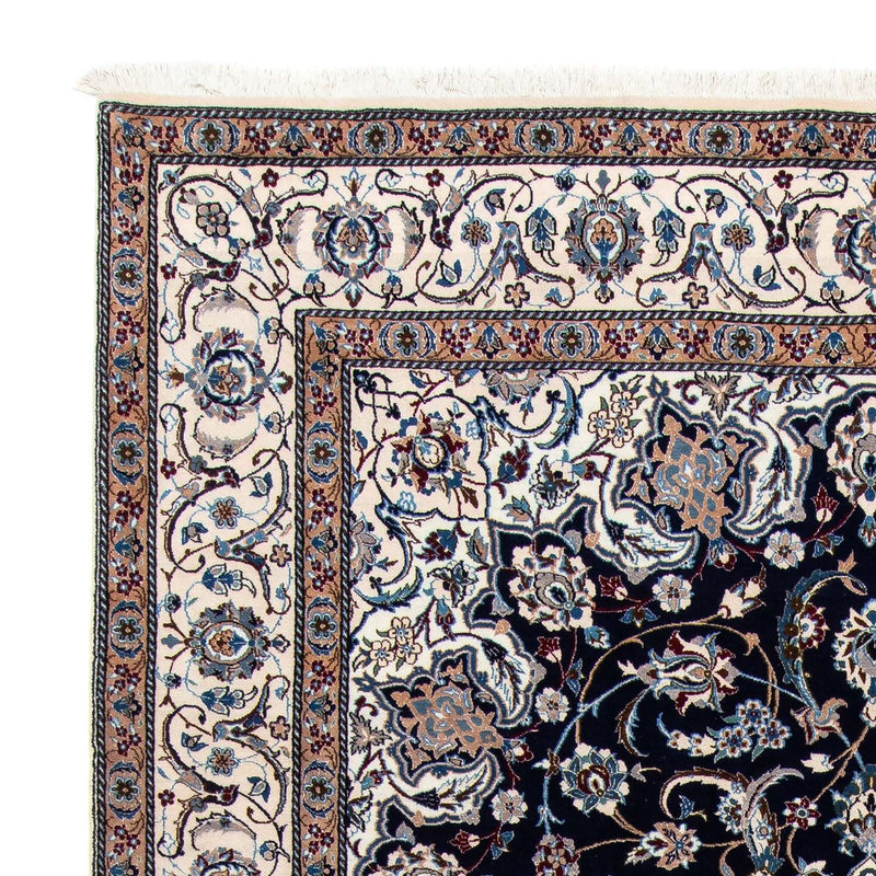 Alfombra Persa - Nain - Real - 303 x 203 cm - negro