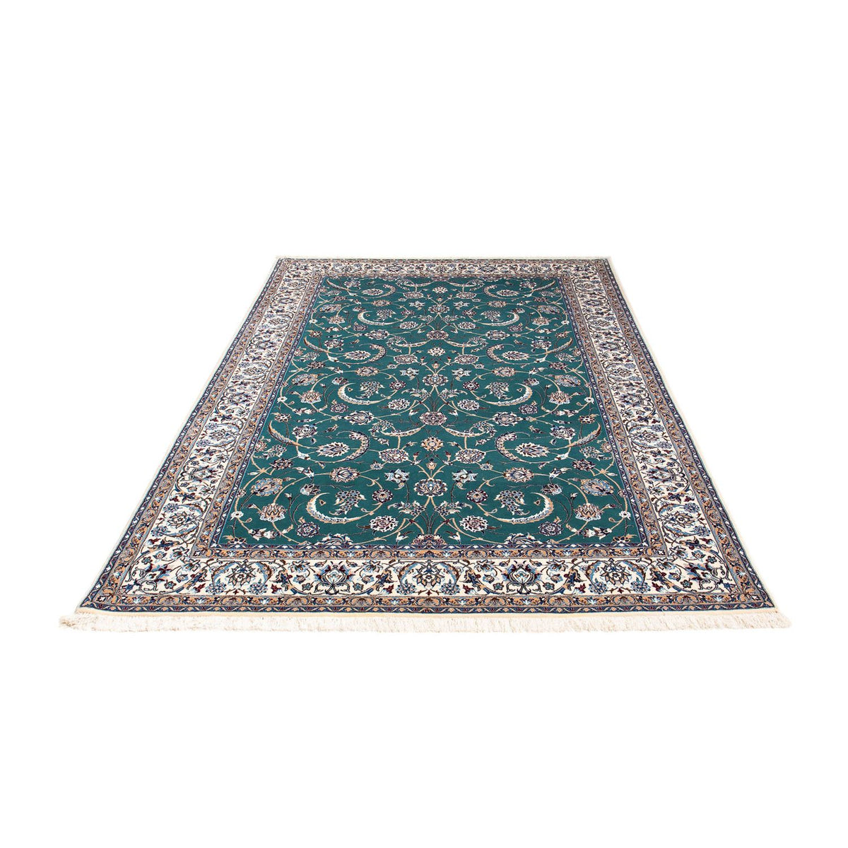 Alfombra Persa - Nain - Prima - 228 x 146 cm - azul