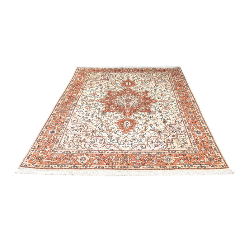 Alfombra Persa - Tabriz - Real - 201 x 149 cm - beige