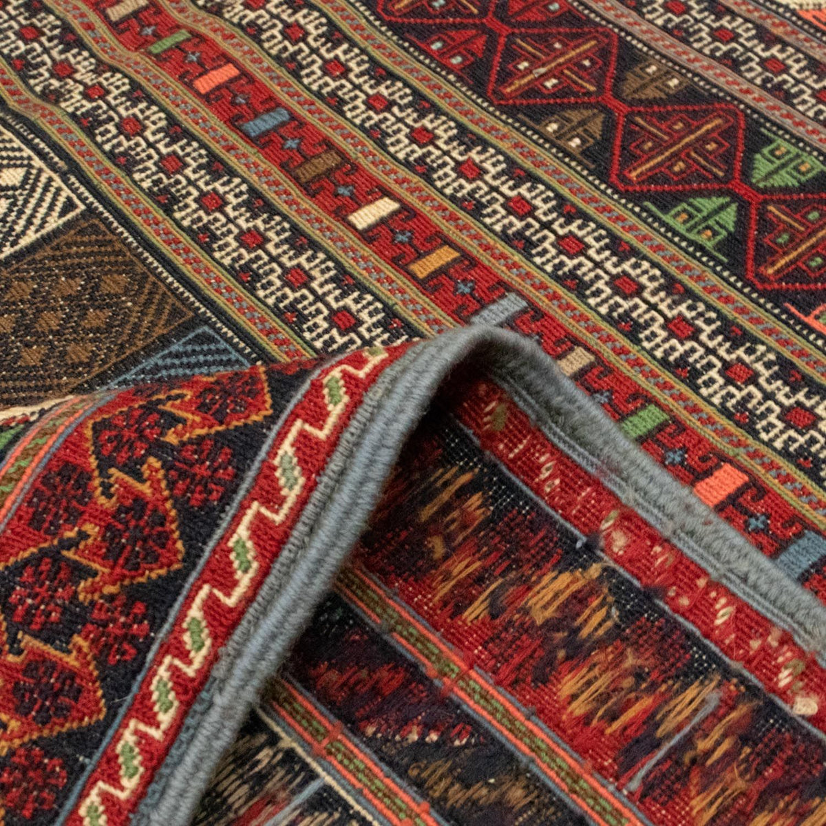 Alfombra persa - Nómada - 304 x 200 cm - multicolor