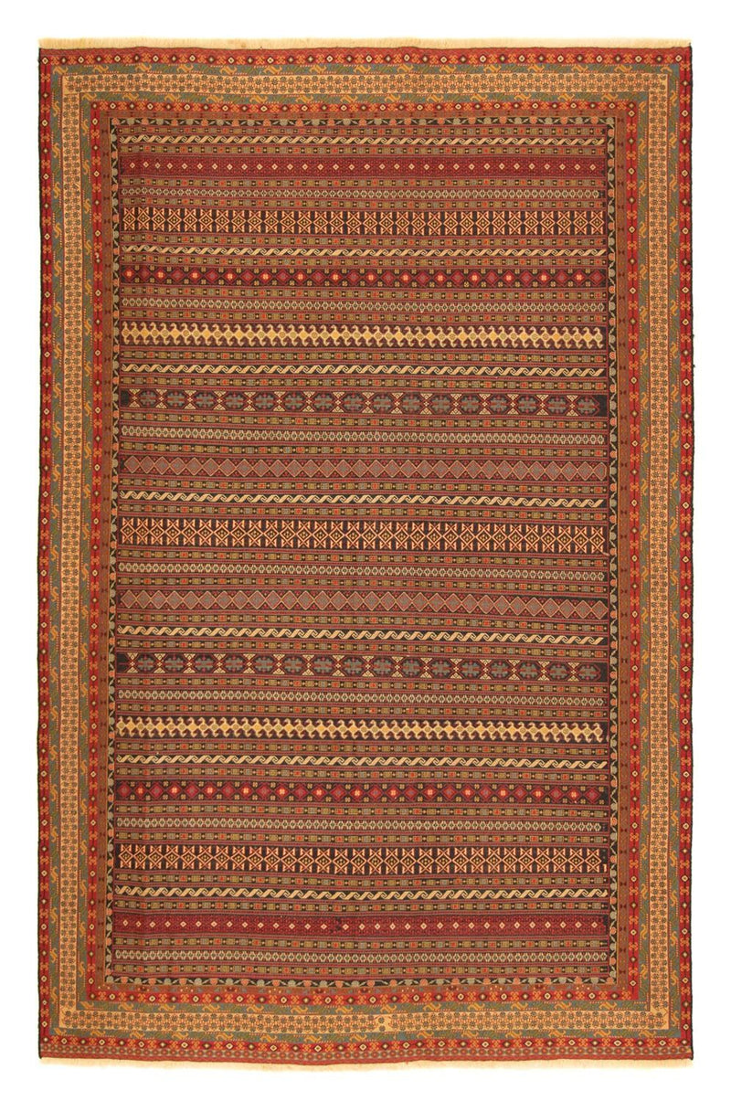 Alfombra persa - Nómada - 292 x 187 cm - multicolor