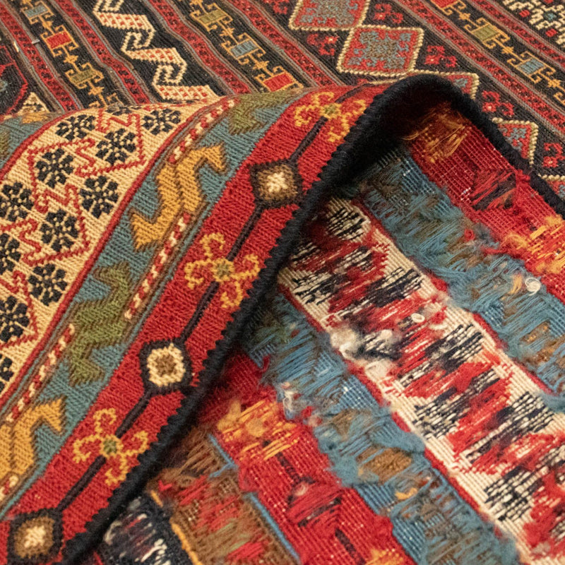 Alfombra persa - Nómada - 292 x 187 cm - multicolor