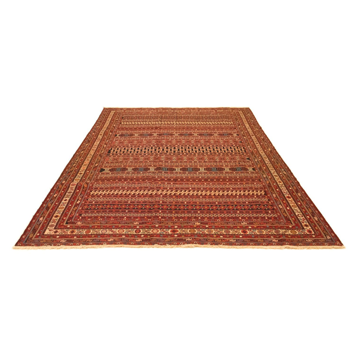 Alfombra persa - Nómada - 291 x 196 cm - multicolor